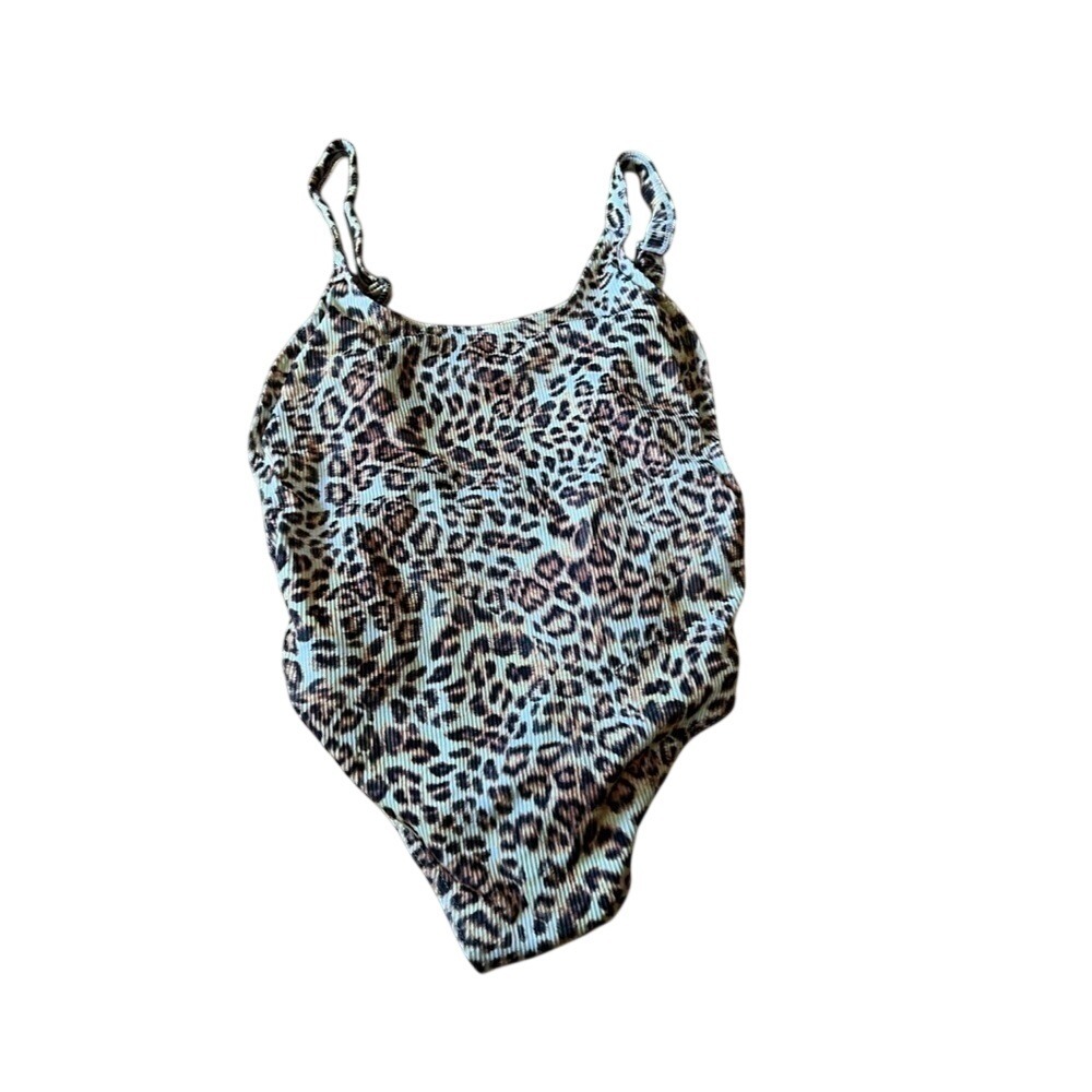 Missguided cheetah‎ print one piece swimsuit